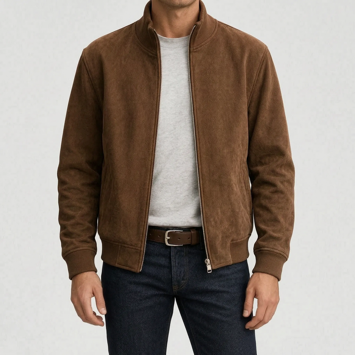 Oliver  - Men's Suede-Look Jacket