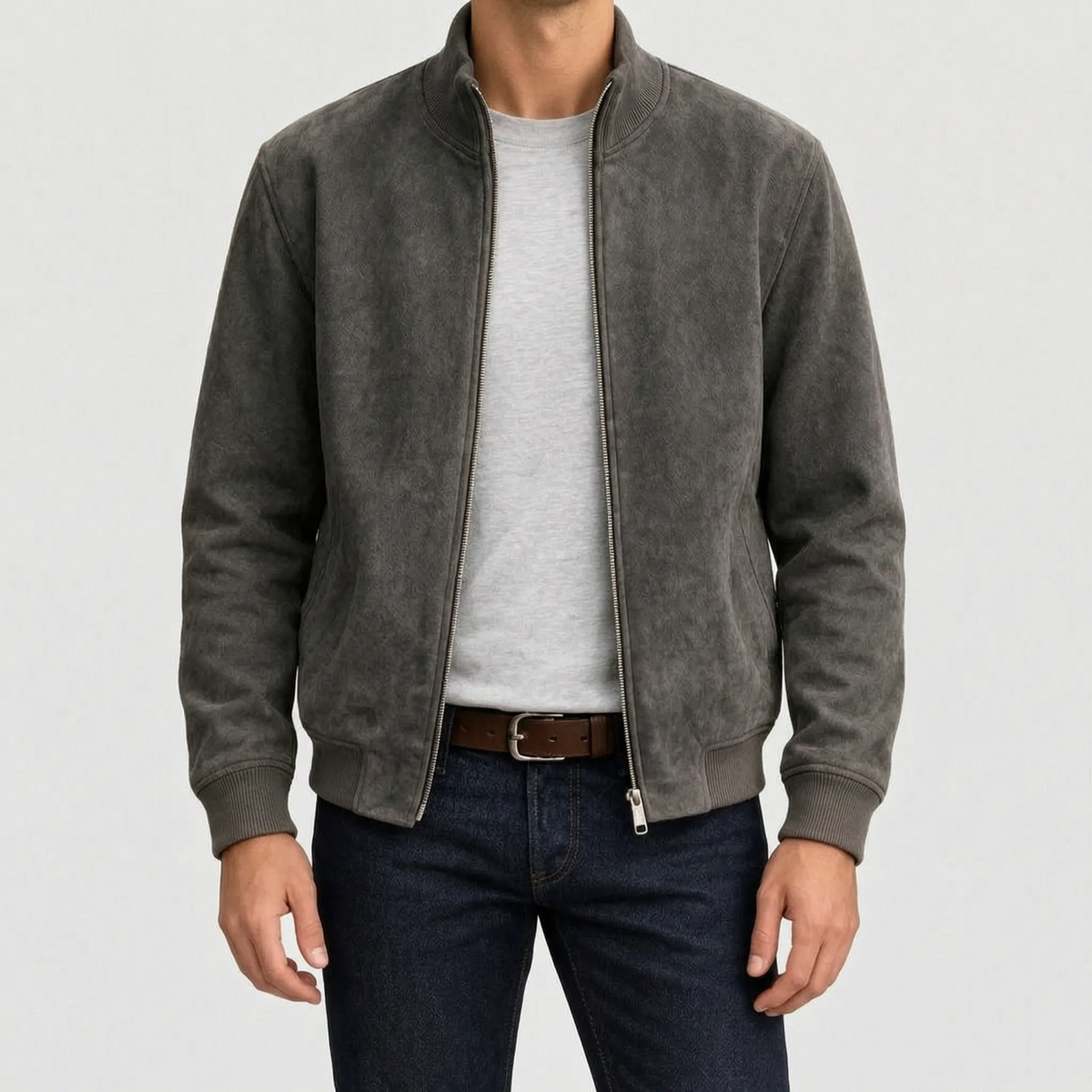 Oliver  - Men's Suede-Look Jacket