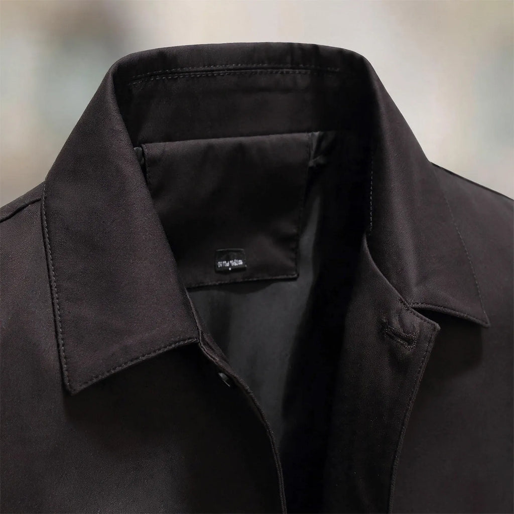 Raymond  - Classic Collared Mid Length Jacket