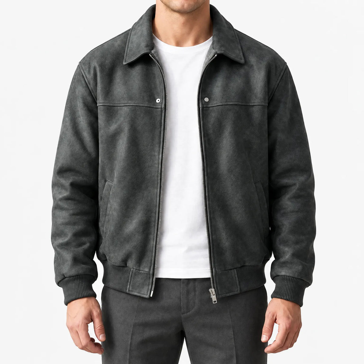 Ronnie  - Mens Leather Jacket