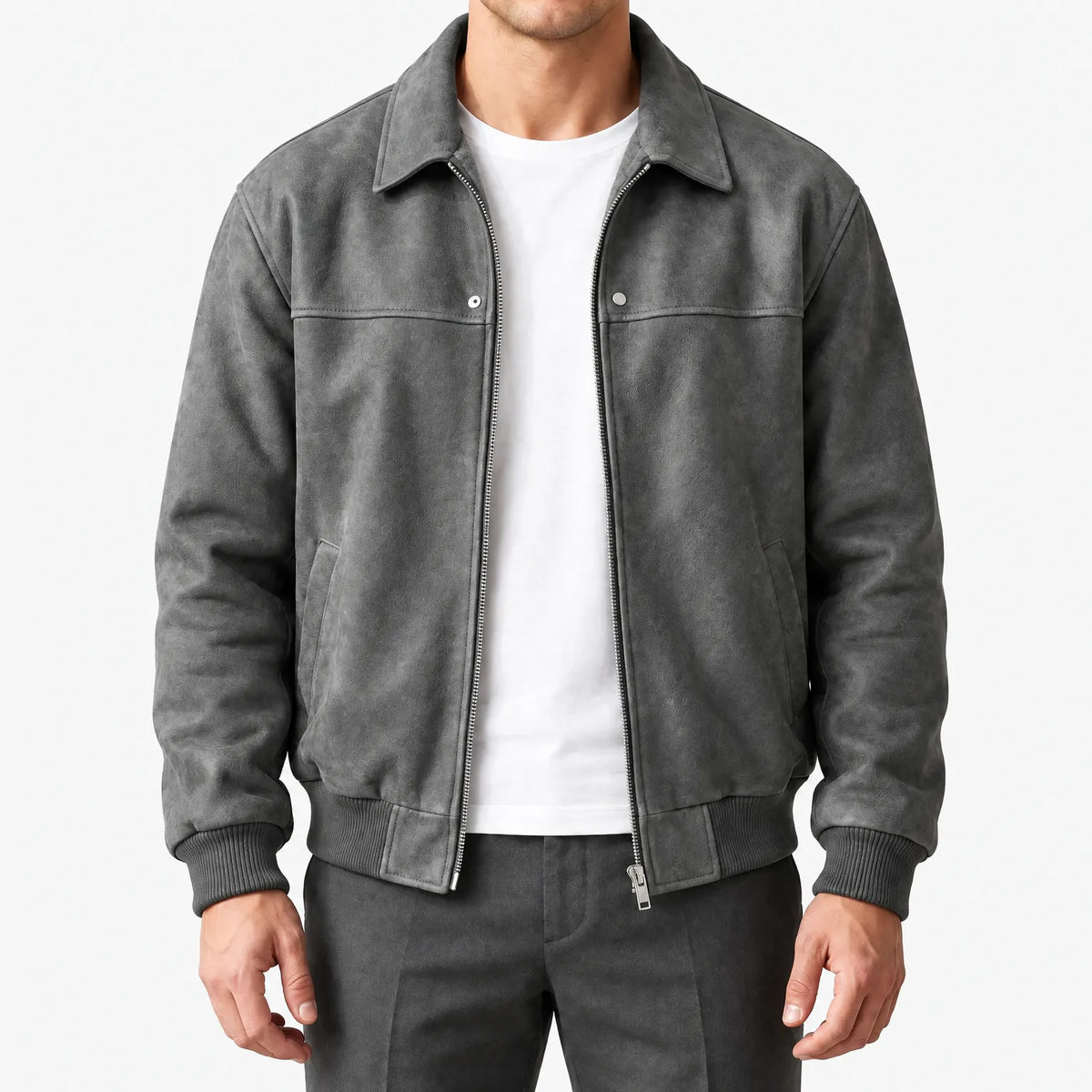 Ronnie  - Mens Leather Jacket