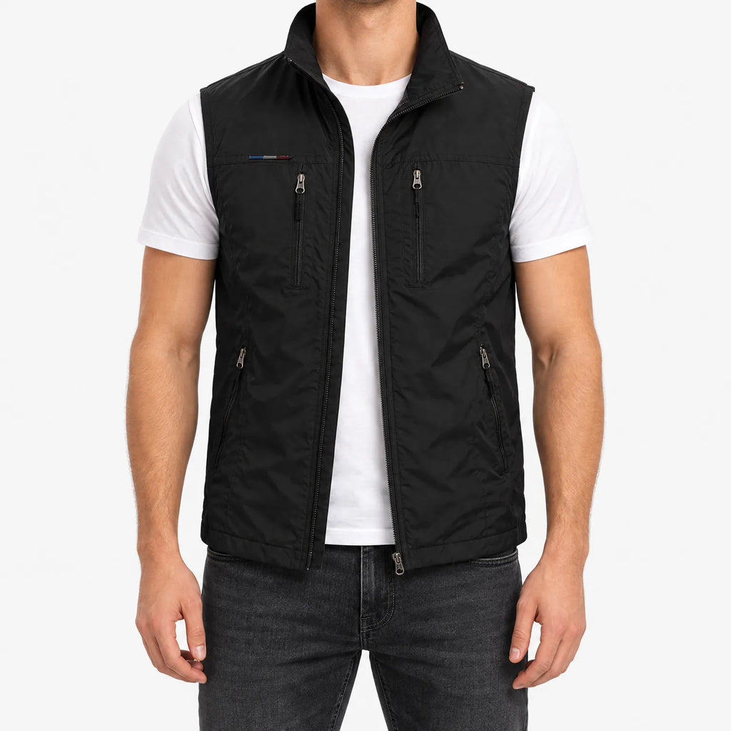 Ryan  - Casual Zip Front Utility Vest