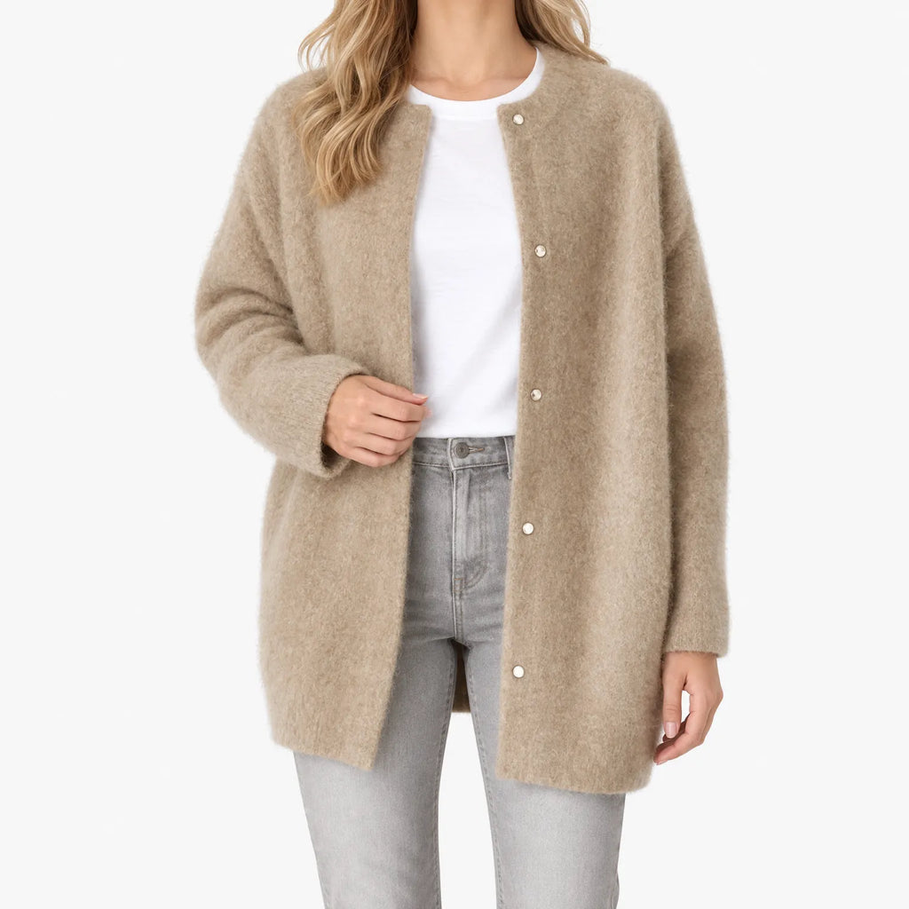 Tabitha  - Women Loose Fit Long Cardigan