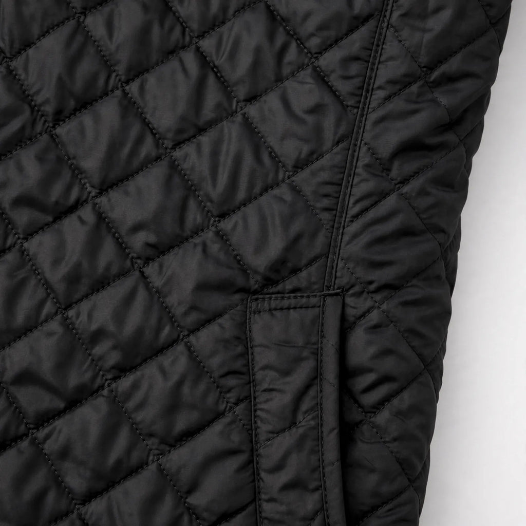 Teri  - Diamond Quilted Button Front Jacket