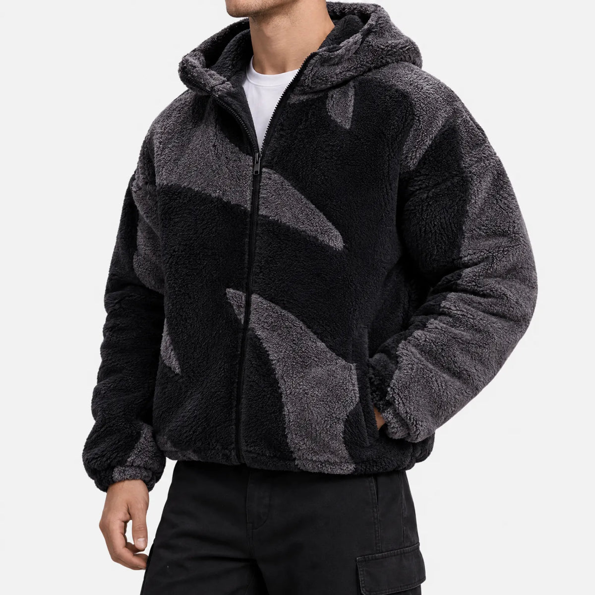 Tyrone  - Hooded Zip Up Casual Jacket
