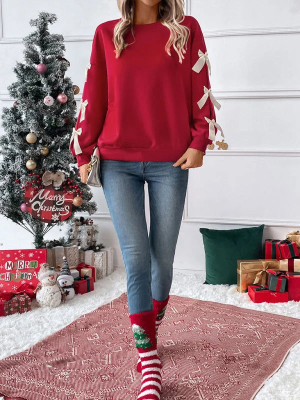 Women's Knit Cotton Christmas Jumper | Cozy Stylish Festive Sweater 1