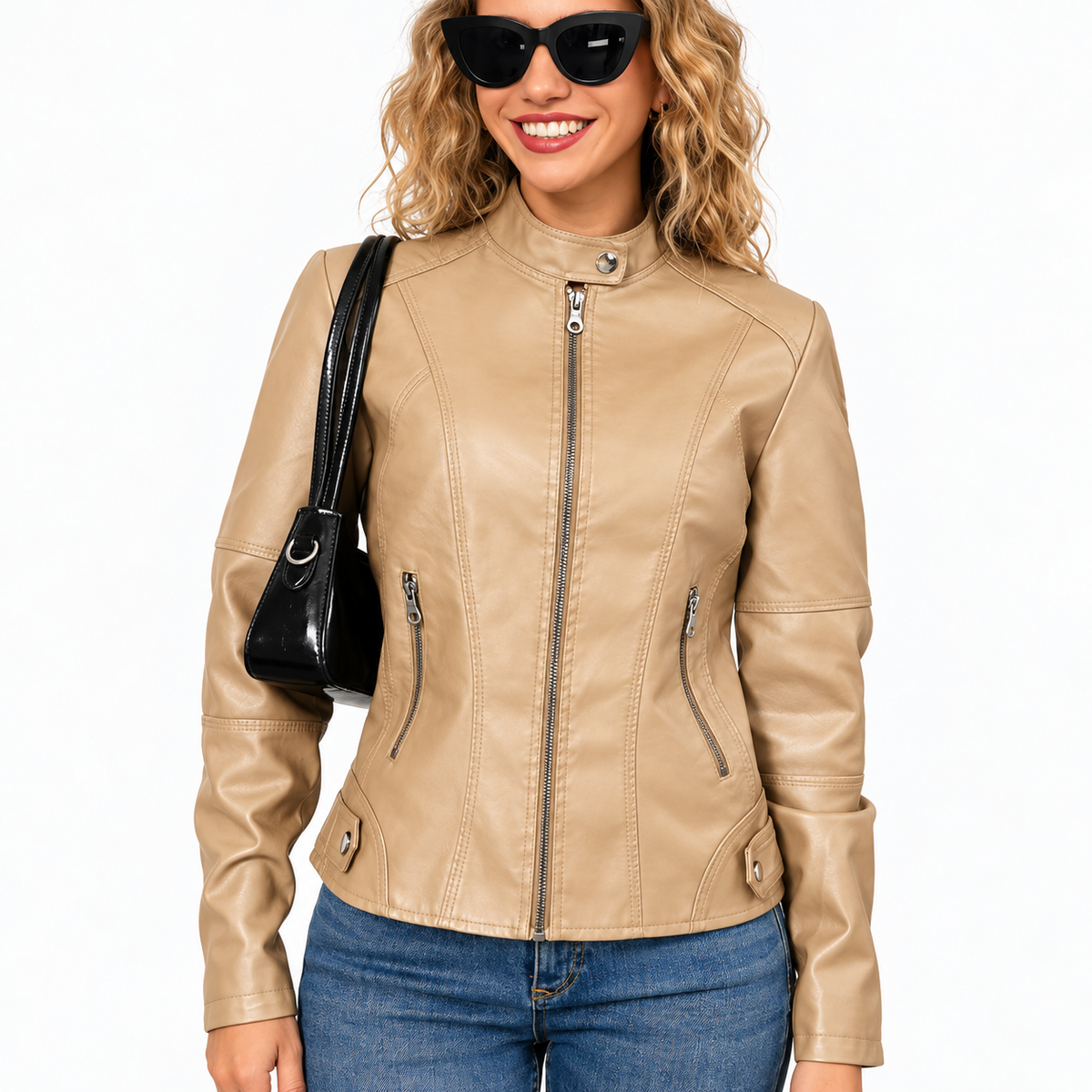 Cheryl  - Motorcycle Biker Jacket