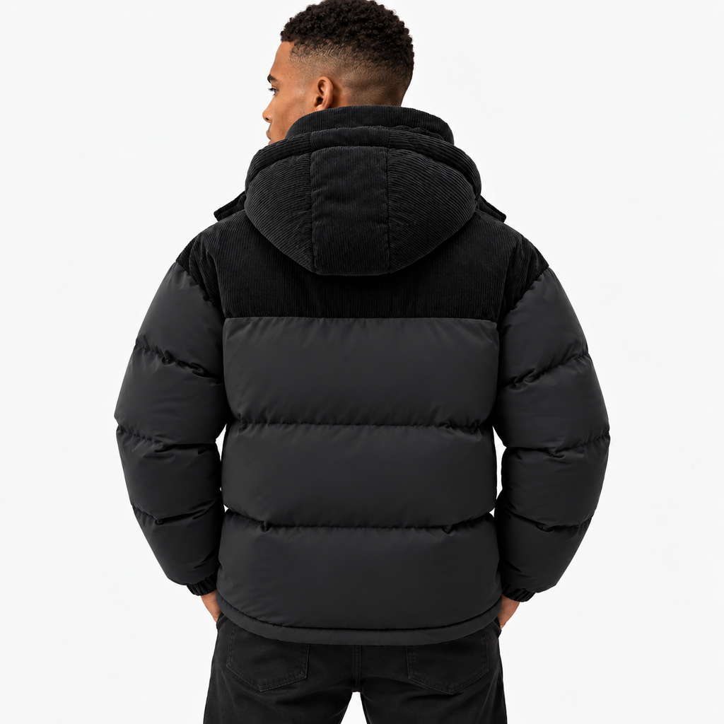 Johnathan  - Men's Color Block Puffer Jacket